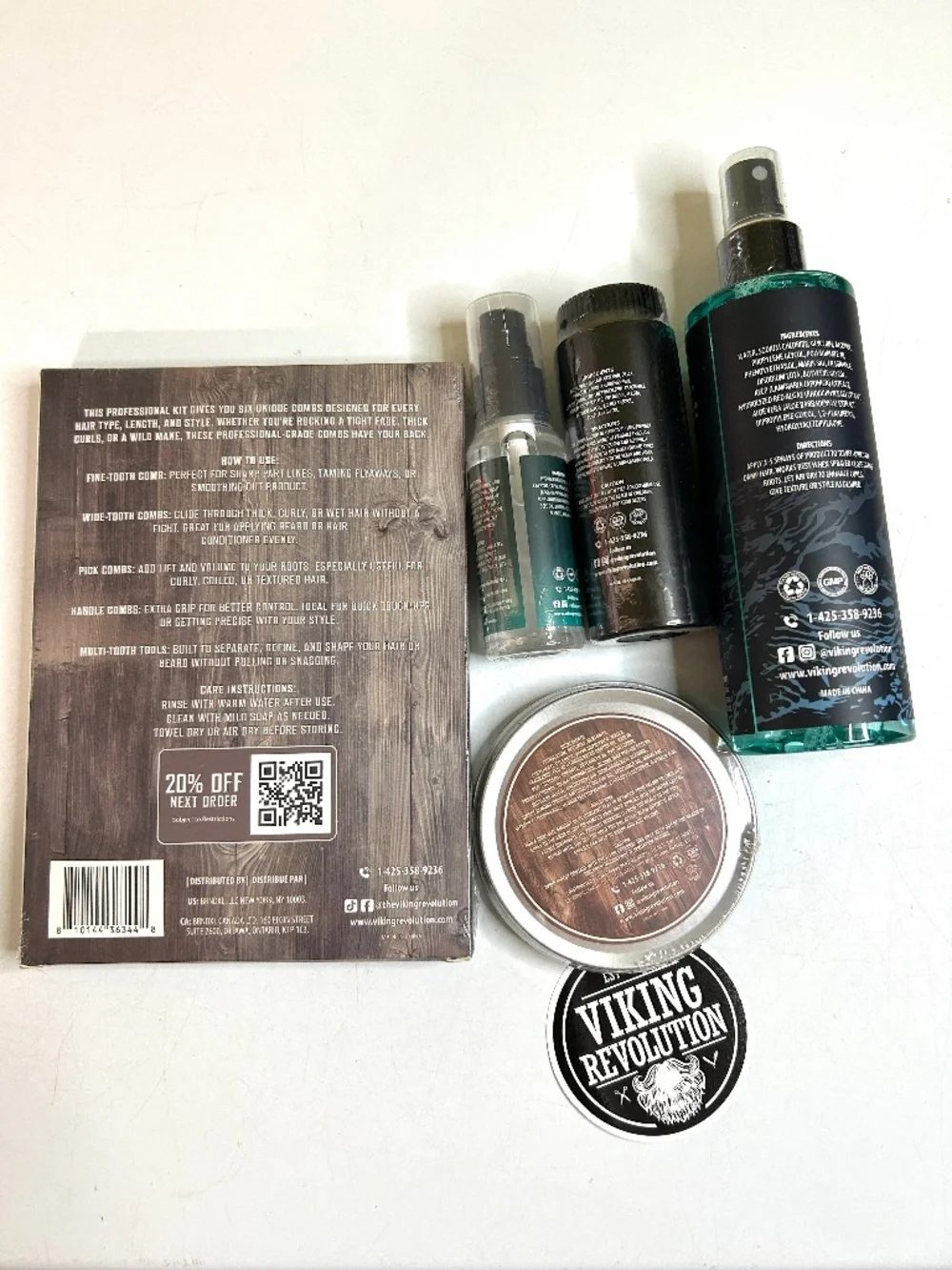 Viking Revolution Ultimate Hair Care Set